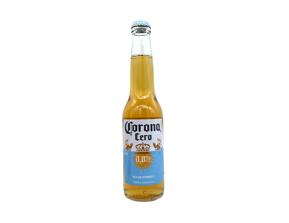 CERVEJA CORONA ZERO ÁLCOOL 0.0 LONG NECK 330 ML (PCT 24 UN)